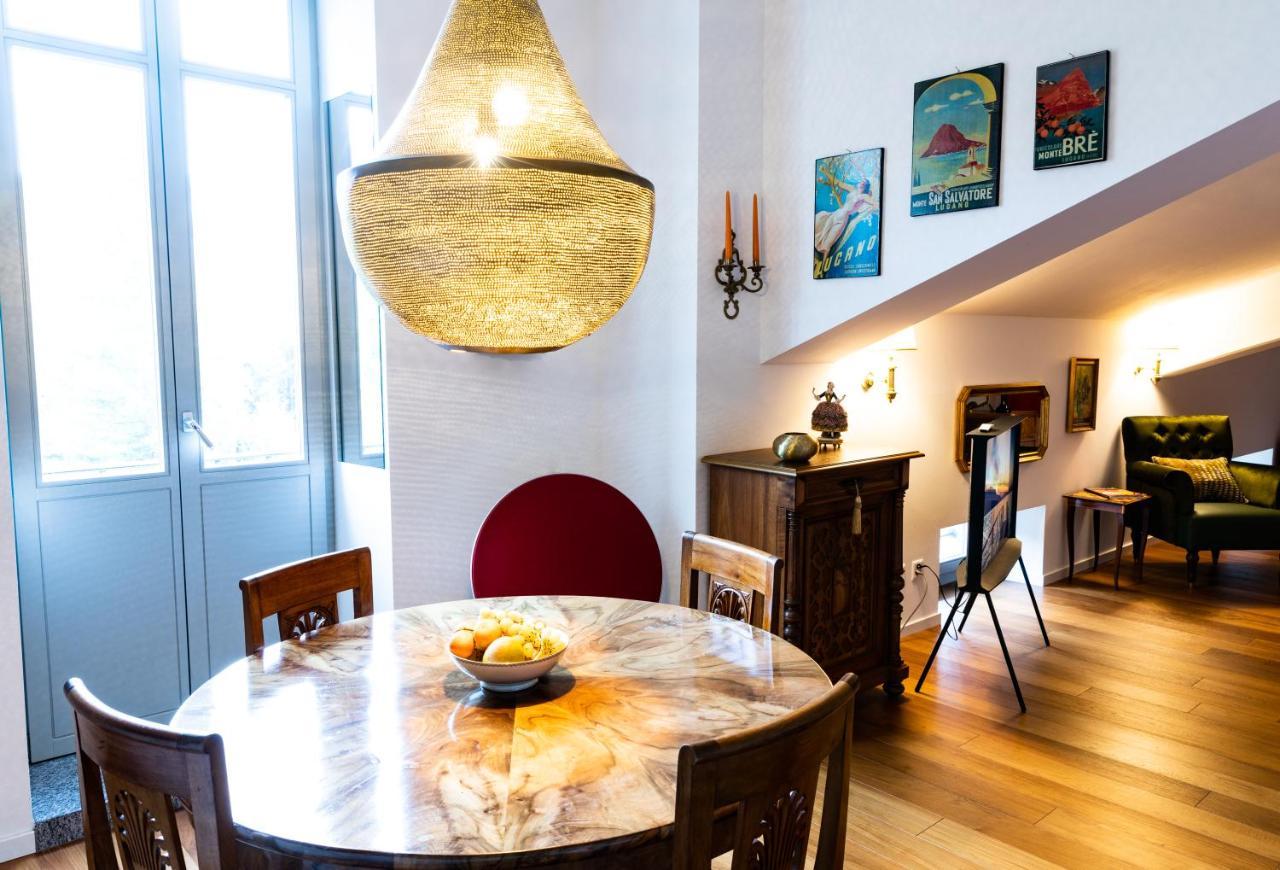 Al Ciani Balcony Suite ลูกาโน ภายนอก รูปภาพ